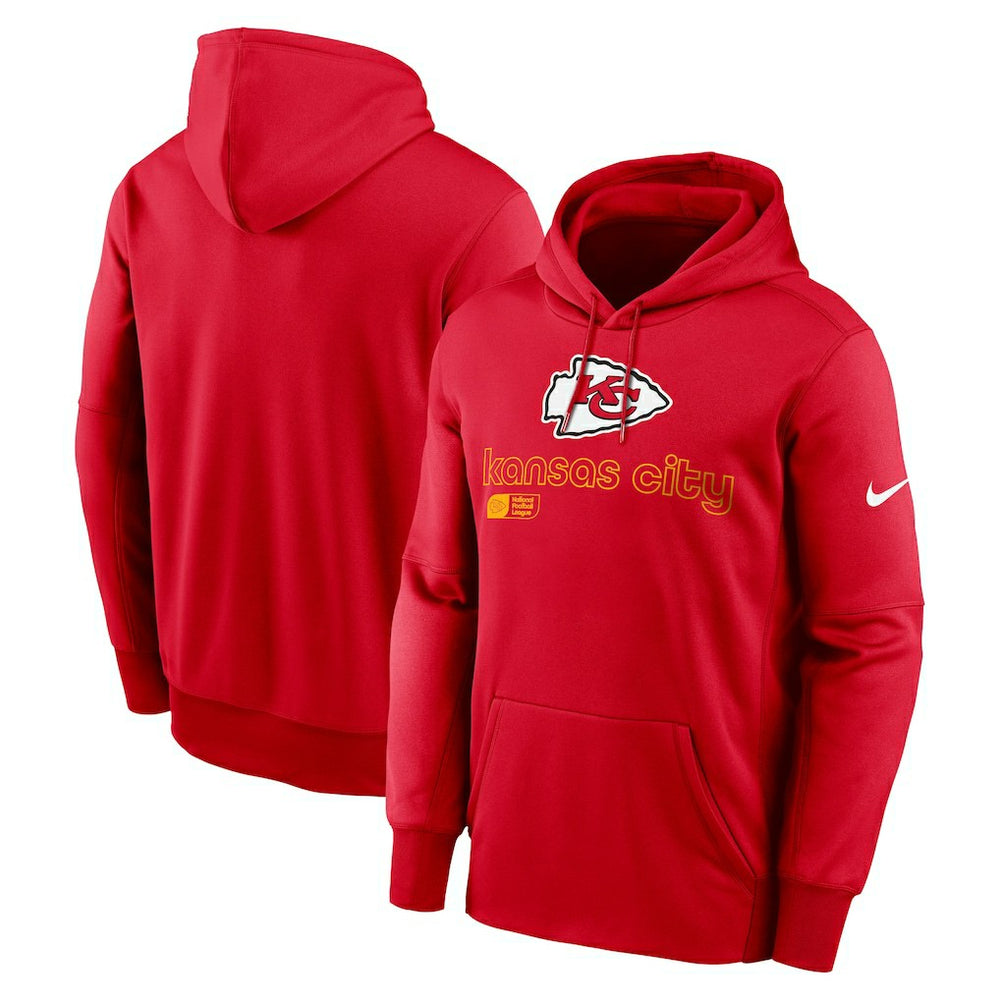 Kansas City Chiefs Performance Pullover Hoodie - Red | Nike online