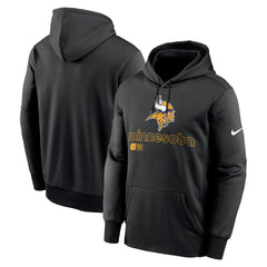 Minnesota Vikings Performance Pullover Hoodie - Black | Nike for sale