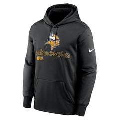 Minnesota Vikings Performance Pullover Hoodie - Black | Nike for sale