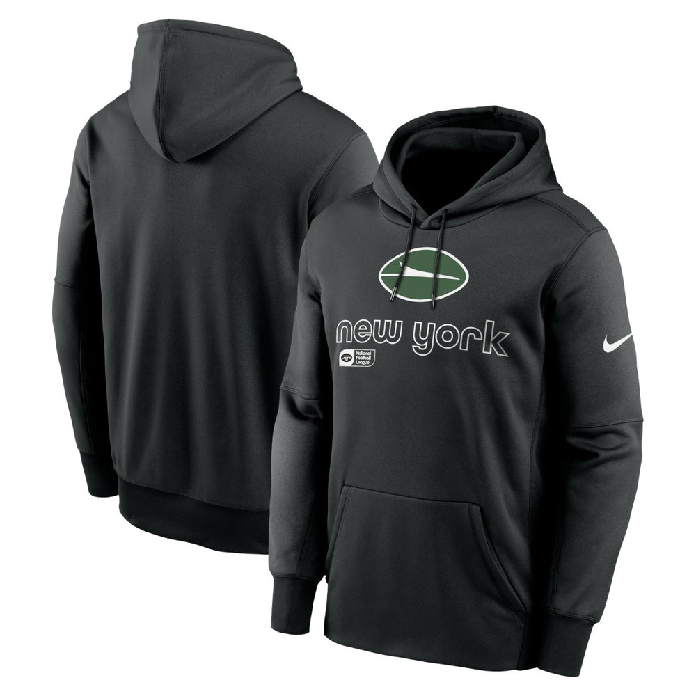 New York Jets Performance Pullover Hoodie - Black | Nike online