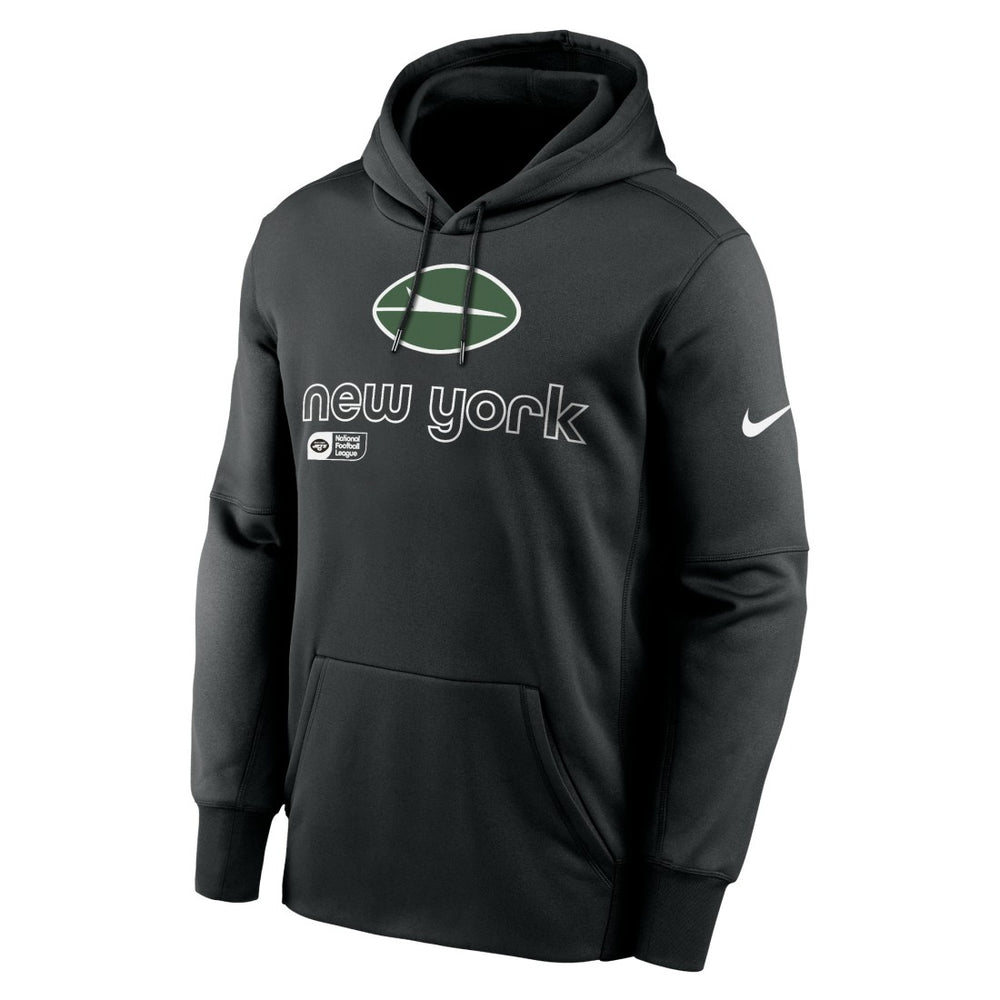 New York Jets Performance Pullover Hoodie - Black | Nike online