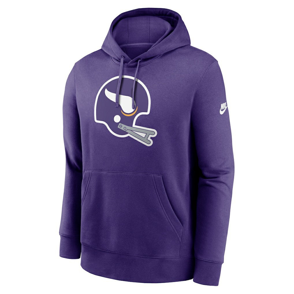 Minnesota Vikings Rewind Club Logo Pullover Hoodie - Purple | Nike discount