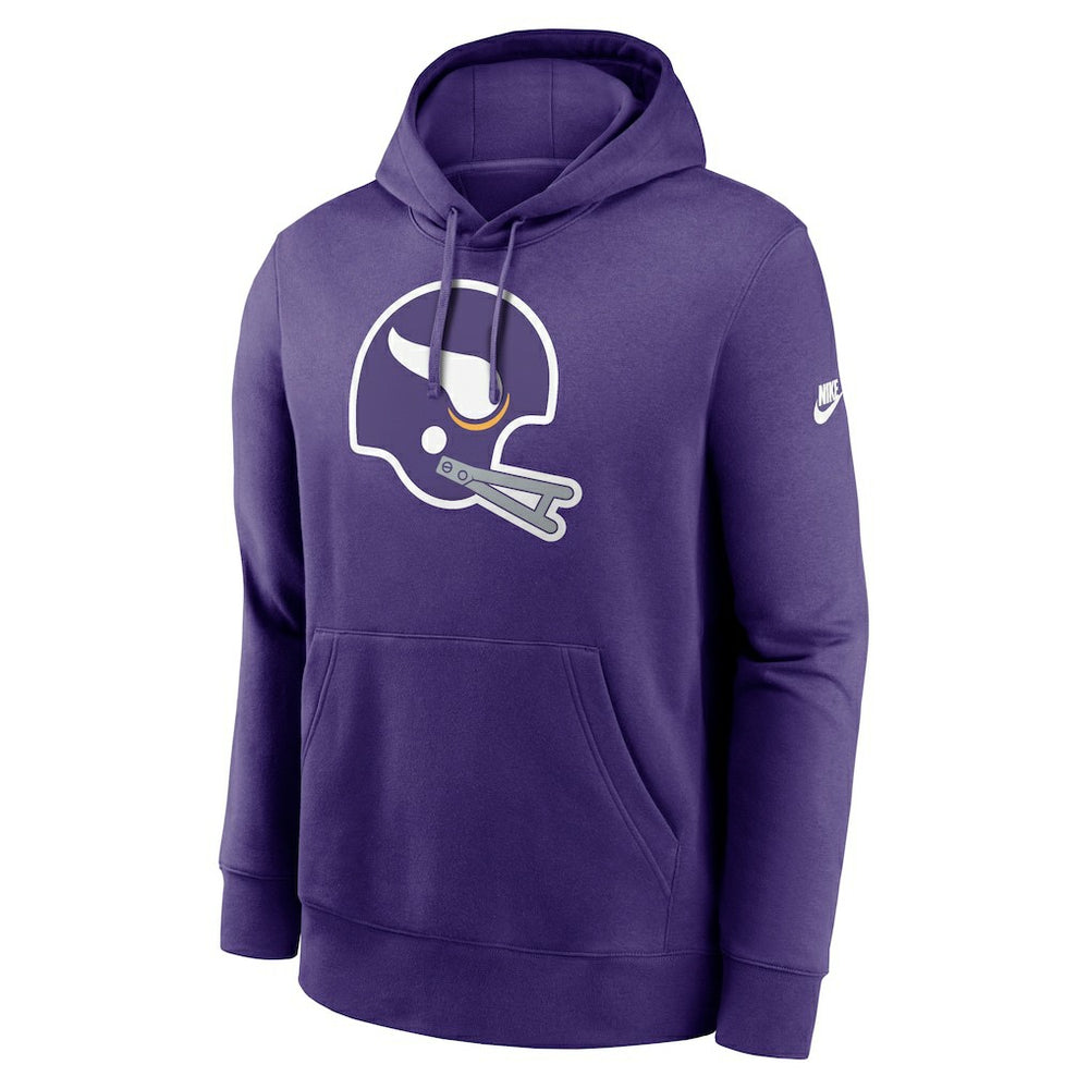 Minnesota Vikings Rewind Club Logo Pullover Hoodie - Purple | Nike discount