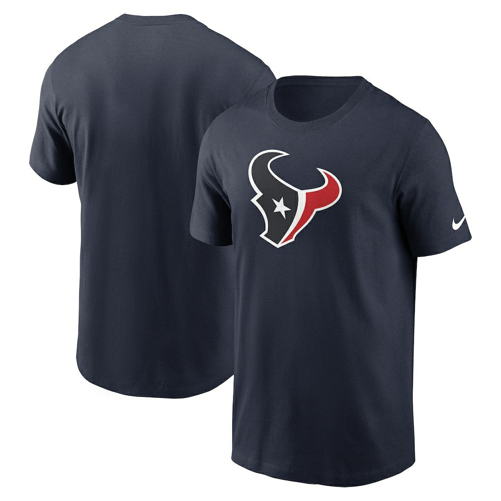 Houston Texans Rewind Logo Essential T-Shirt - Navy | Nike on sale