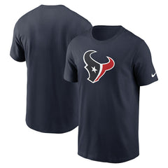 Houston Texans Rewind Logo Essential T-Shirt - Navy | Nike on sale