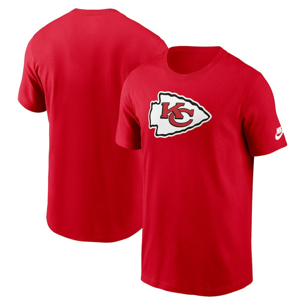Kansas City Chiefs Rewind Logo Essential T-Shirt - Red | Nike cheap