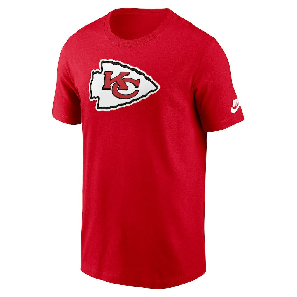 Kansas City Chiefs Rewind Logo Essential T-Shirt - Red | Nike cheap