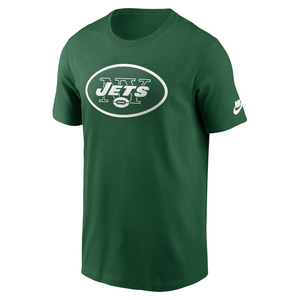New York Jets Rewind Logo Essential T-Shirt - Kelly Green | Nike discount