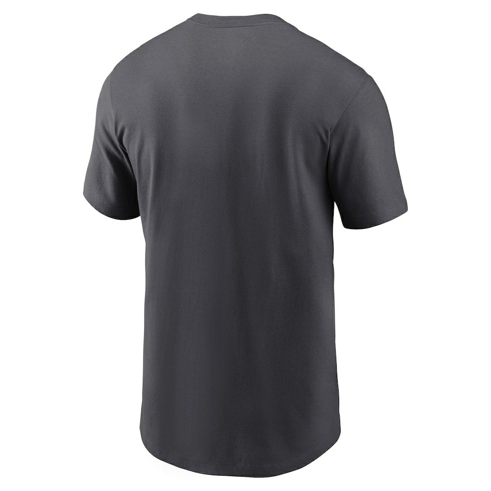 New York Jets Rewind Stack Essential T-Shirt - Charcoal | Nike sale