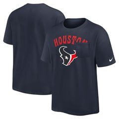 Houston Texans Rewind Heavy Max90 Pocket T-Shirt - Navy | Nike cheap