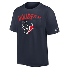 Houston Texans Rewind Heavy Max90 Pocket T-Shirt - Navy | Nike cheap