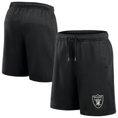 Las Vegas Raiders 24 Edge Fleece Shorts - Black | Nike discount