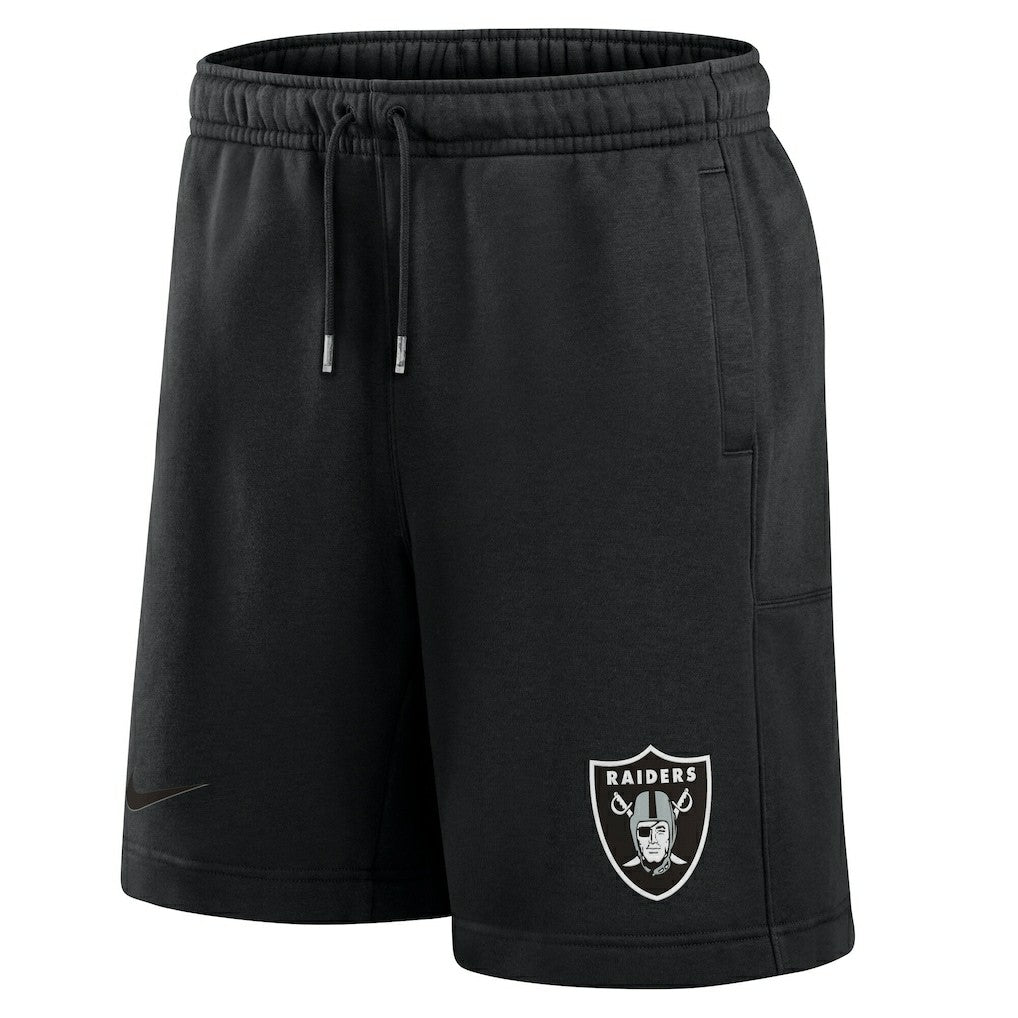 Las Vegas Raiders 24 Edge Fleece Shorts - Black | Nike discount
