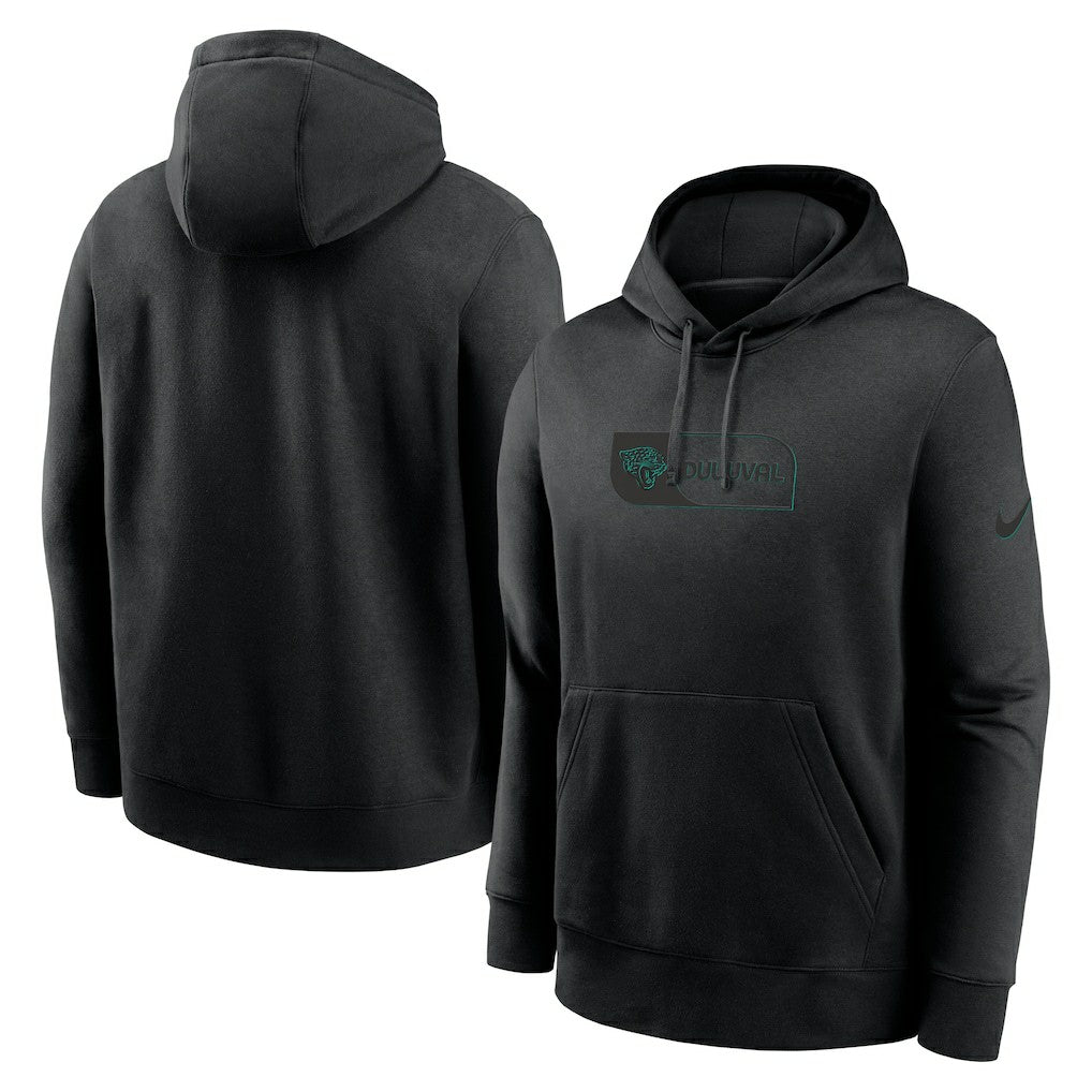 Jacksonville Jaguars Edge Pack French Terry Club Pullover Hoodie - Black | Nike cheap