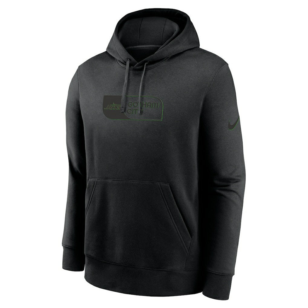 New York Jets Edge Pack French Terry Club Pullover Hoodie - Black | Nike online