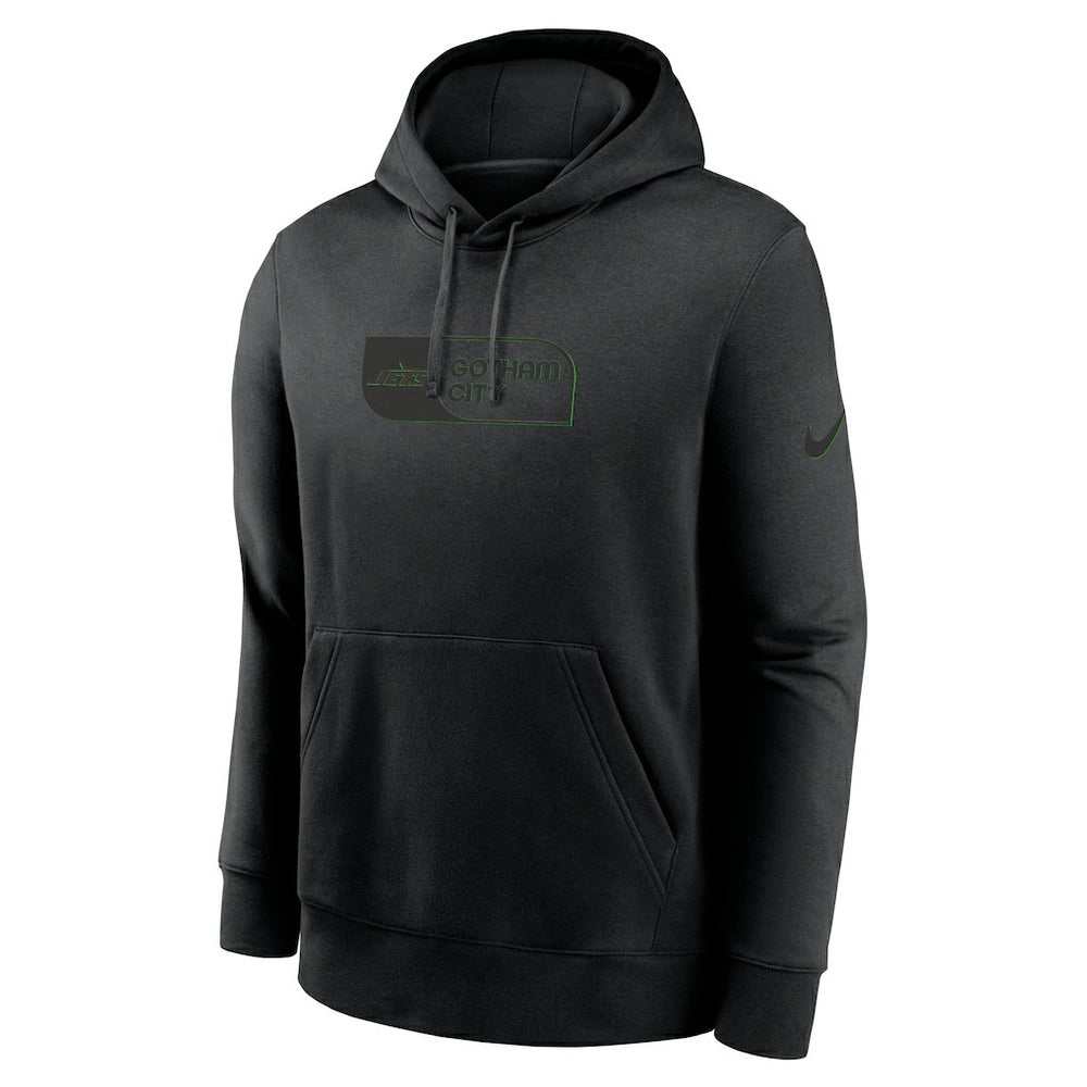 New York Jets Edge Pack French Terry Club Pullover Hoodie - Black | Nike online