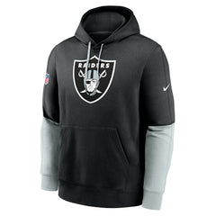 Las Vegas Raiders 2024 Sideline Club Pullover Hoodie - Black | Nike for sale