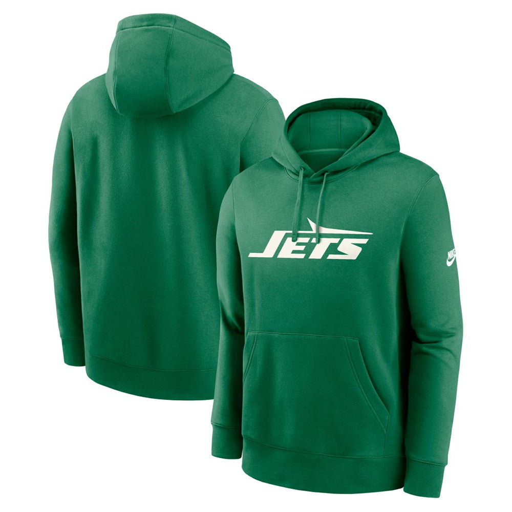 New York Jets Big & Tall Club Logo Pullover Hoodie - Green | Nike sale