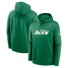 New York Jets Big & Tall Club Logo Pullover Hoodie - Green | Nike sale