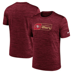 San Francisco 49ers Big & Tall Velocity Performance T-Shirt - Scarlet | Nike on sale