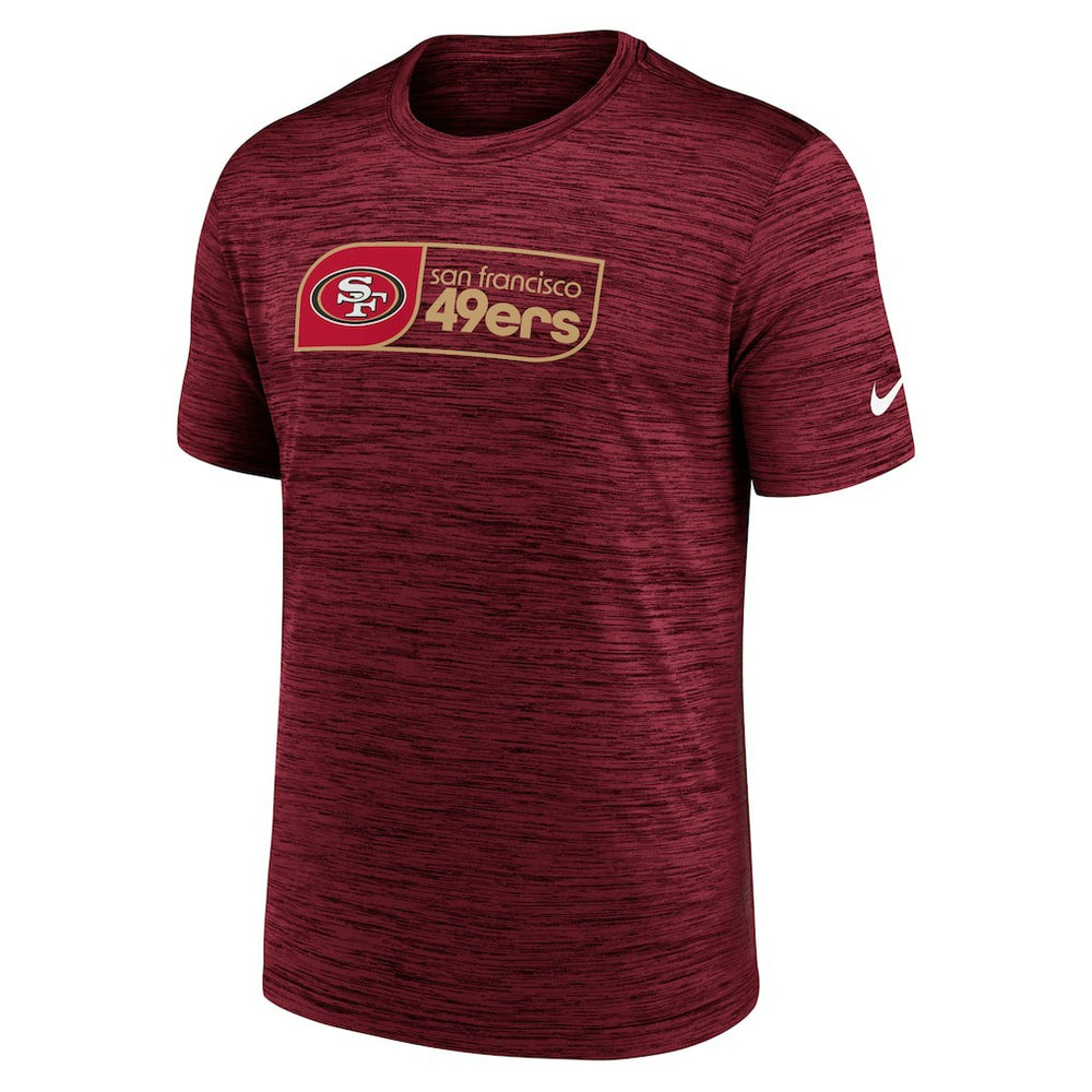San Francisco 49ers Big & Tall Velocity Performance T-Shirt - Scarlet | Nike on sale