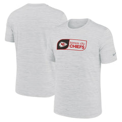 Kansas City Chiefs Big & Tall Velocity Performance T-Shirt - White | Nike for sale