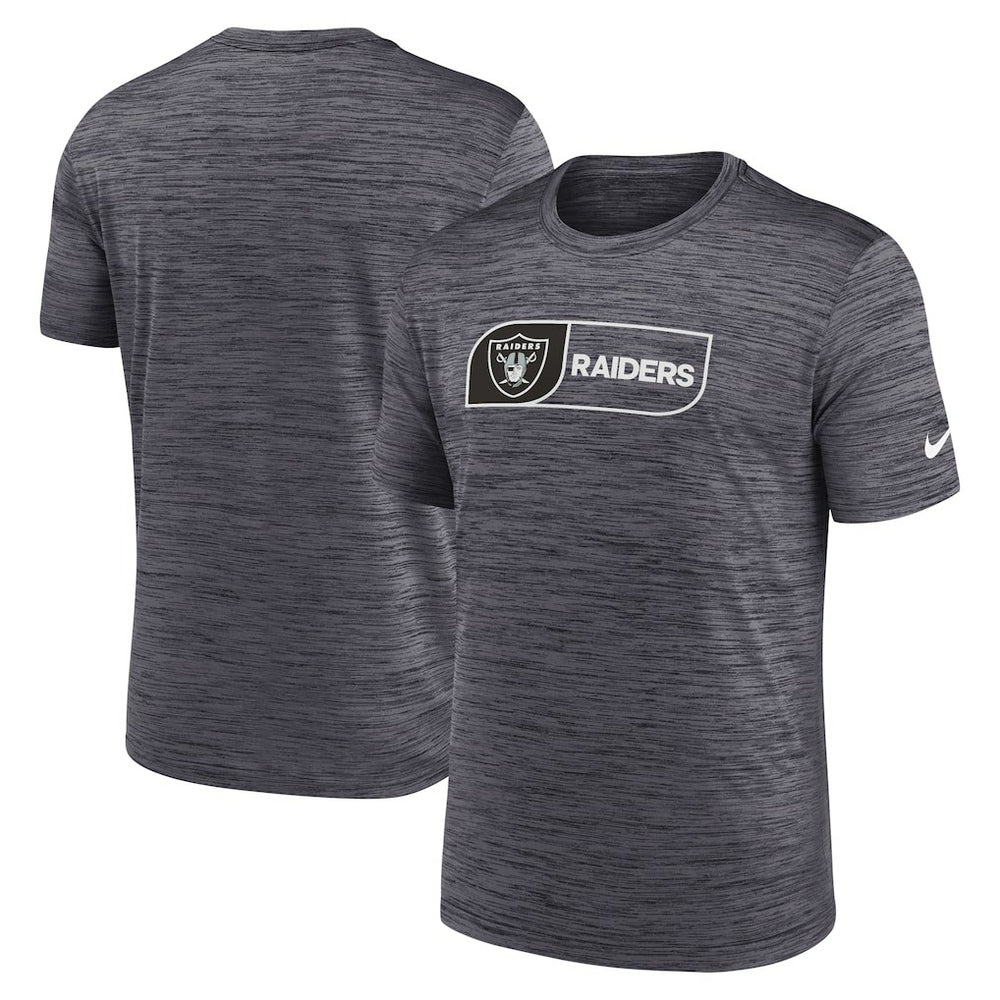 Las Vegas Raiders Big & Tall Velocity Performance T-Shirt - Black | Nike for sale