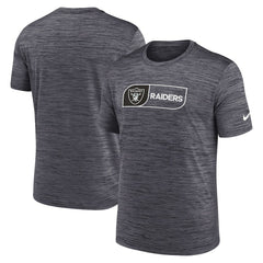 Las Vegas Raiders Big & Tall Velocity Performance T-Shirt - Black | Nike for sale