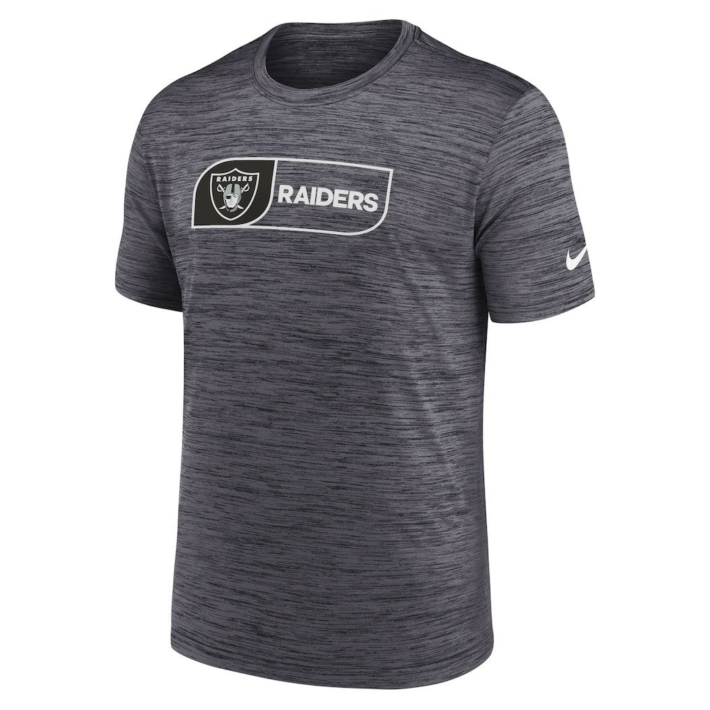 Las Vegas Raiders Big & Tall Velocity Performance T-Shirt - Black | Nike for sale