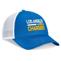 Los Angeles Chargers Upper Trucker Adjustable Hat - Powder Blue/White for sale