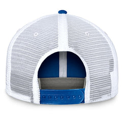 New York Giants Upper Trucker Adjustable Hat - Royal/White discount