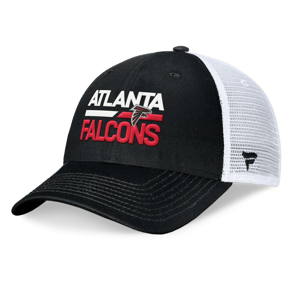 Atlanta Falcons Upper Trucker Adjustable Hat - Black/White sale