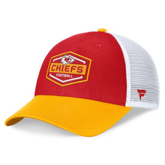 Kansas City Chiefs Bench Trucker Adjustable Hat - Red/Gold online