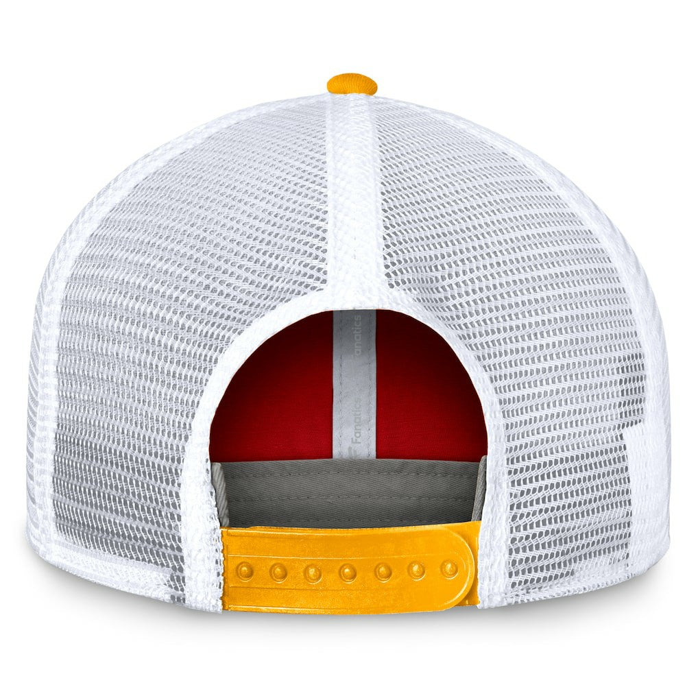 Kansas City Chiefs Bench Trucker Adjustable Hat - Red/Gold online