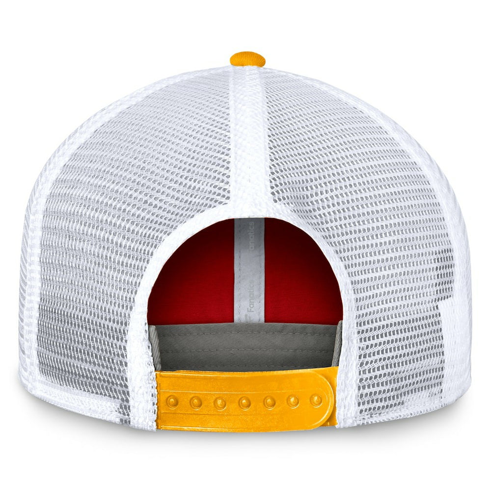 Kansas City Chiefs Bench Trucker Adjustable Hat - Red/Gold online