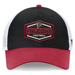 Atlanta Falcons Bench Trucker Adjustable Hat - Black/Red for sale