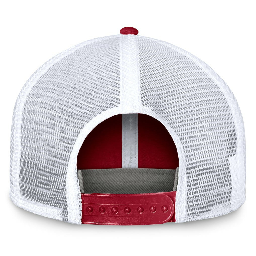 Atlanta Falcons Bench Trucker Adjustable Hat - Black/Red for sale