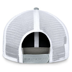 Las Vegas Raiders Bench Trucker Adjustable Hat - Black/Silver sale