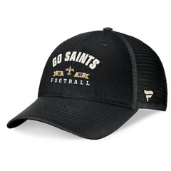 New Orleans Saints Timeout Trucker Adjustable Hat - Black outlet