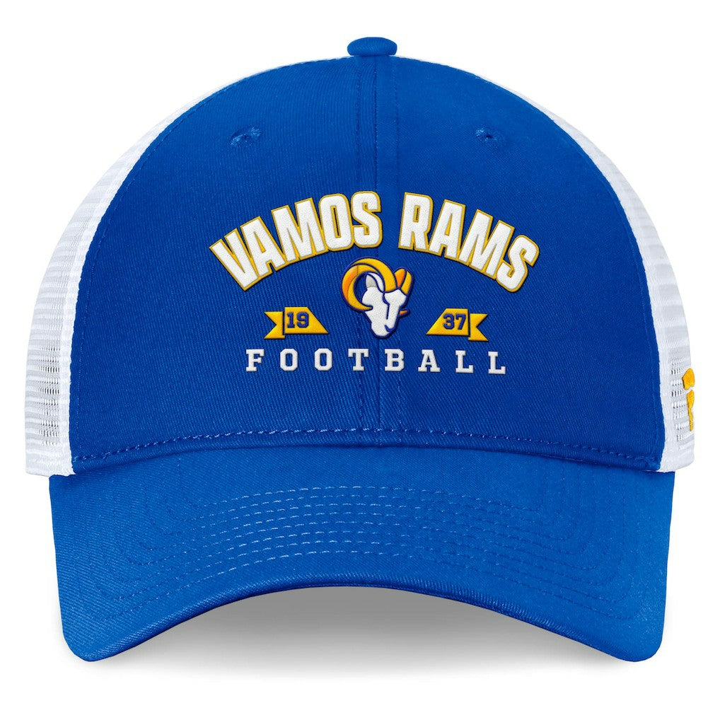 Los Angeles Rams Timeout Trucker Adjustable Hat - Royal on sale