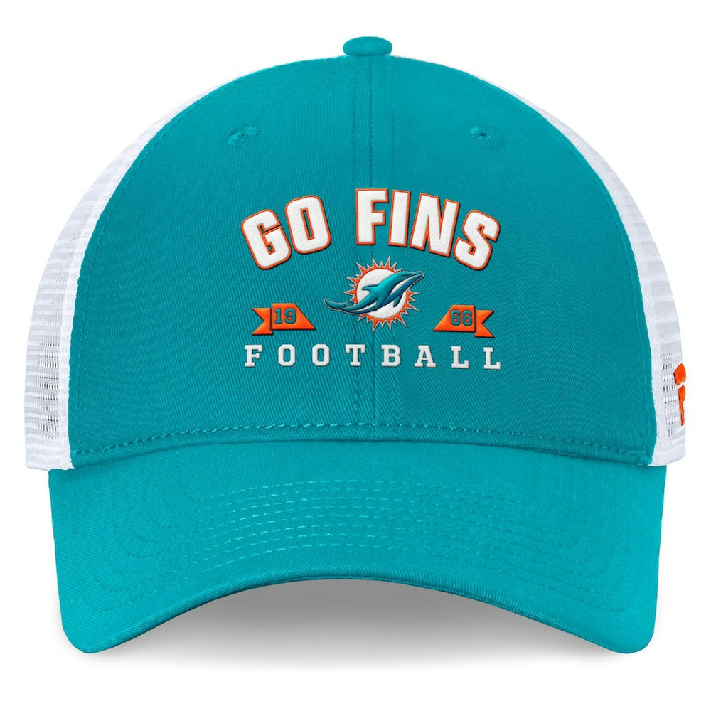 Miami Dolphins Timeout Trucker Adjustable Hat - Aqua online