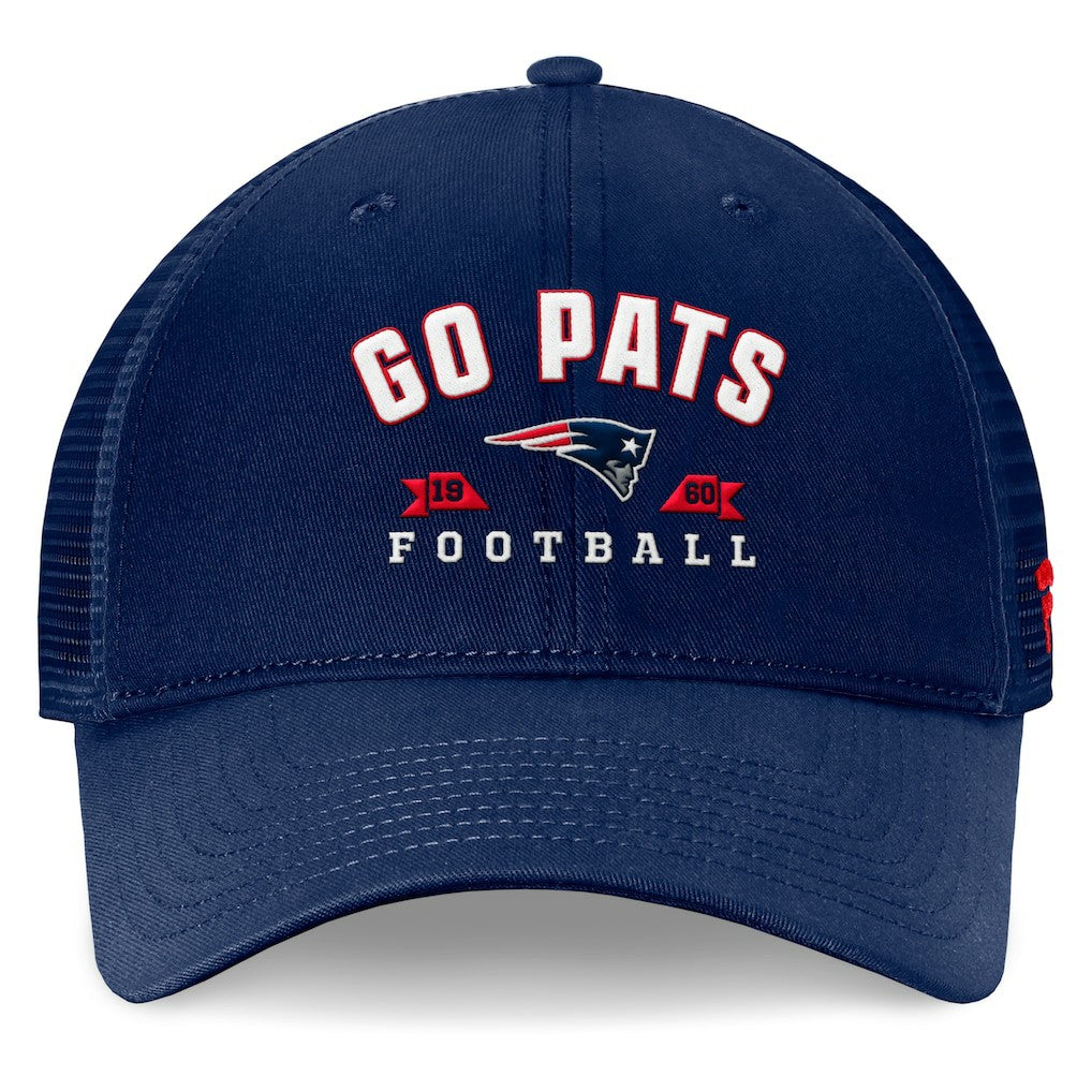 New England Patriots Timeout Trucker Adjustable Hat - Navy online