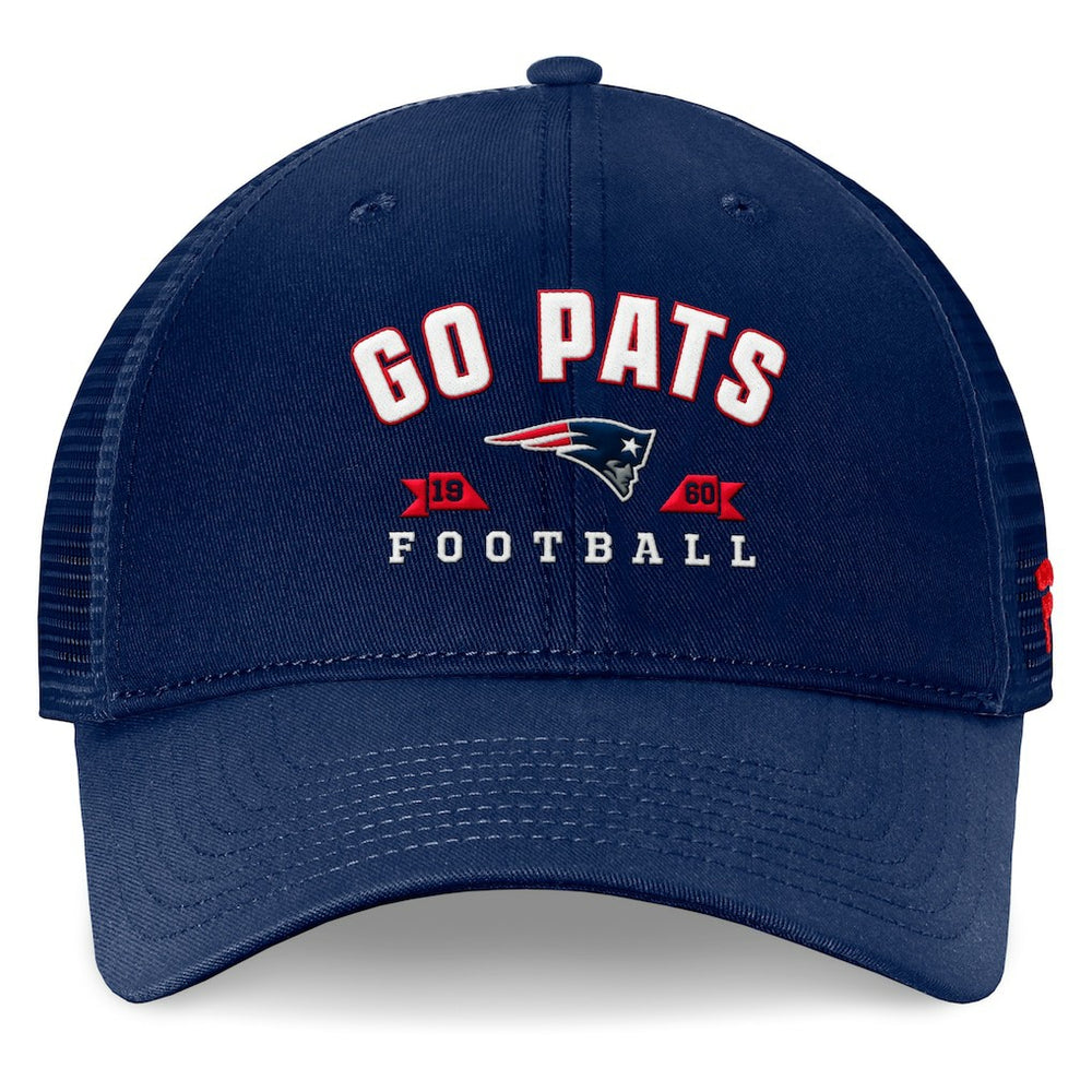 New England Patriots Timeout Trucker Adjustable Hat - Navy online