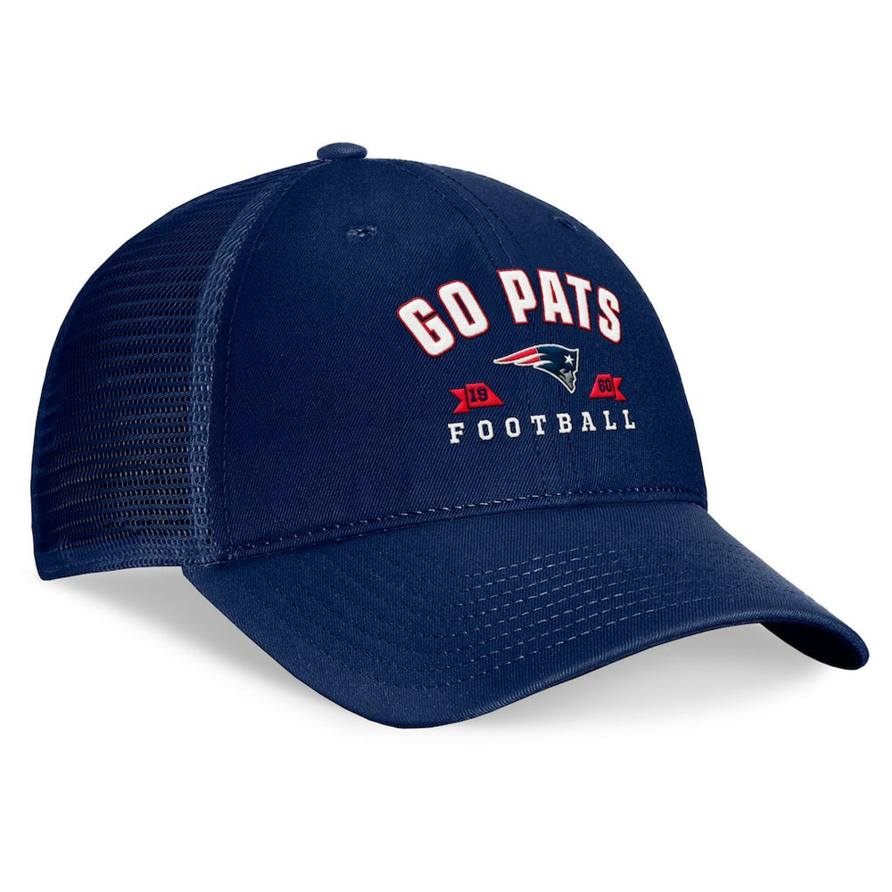 New England Patriots Timeout Trucker Adjustable Hat - Navy online