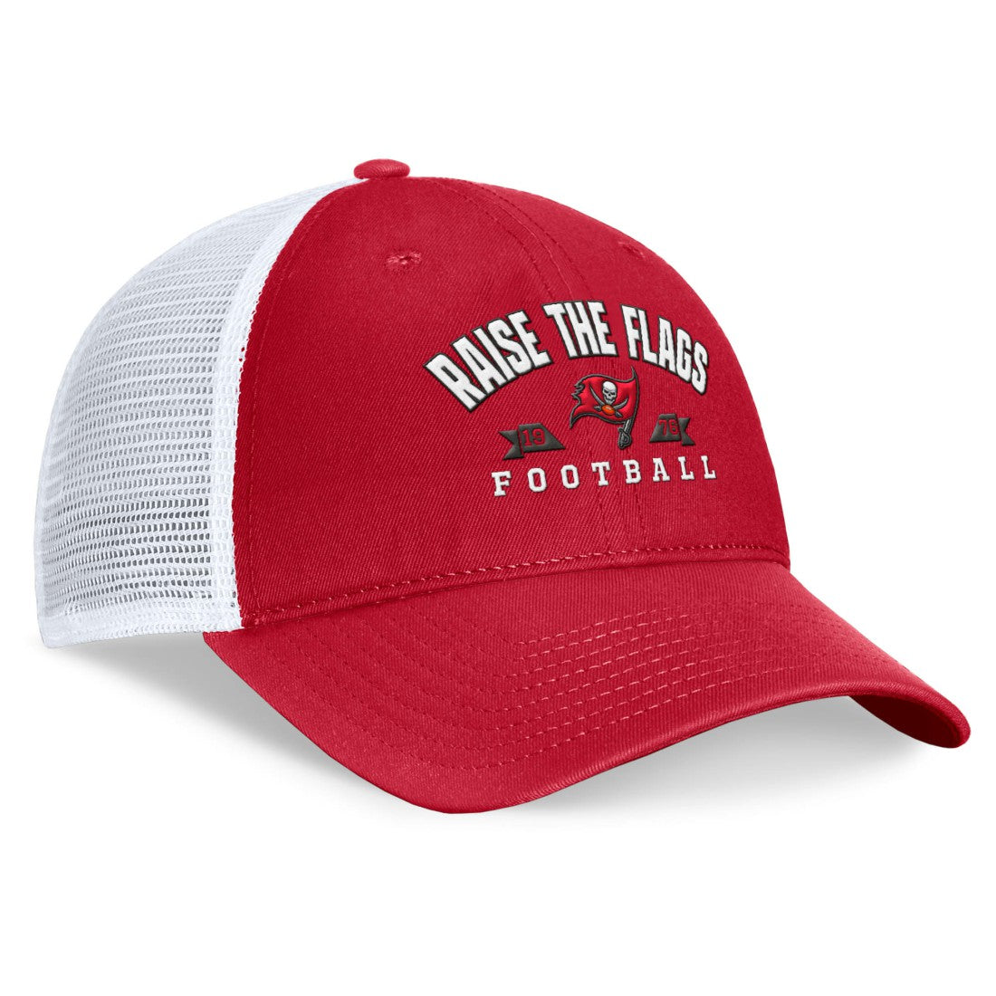 Tampa Bay Buccaneers Timeout Trucker Adjustable Hat - Red on sale