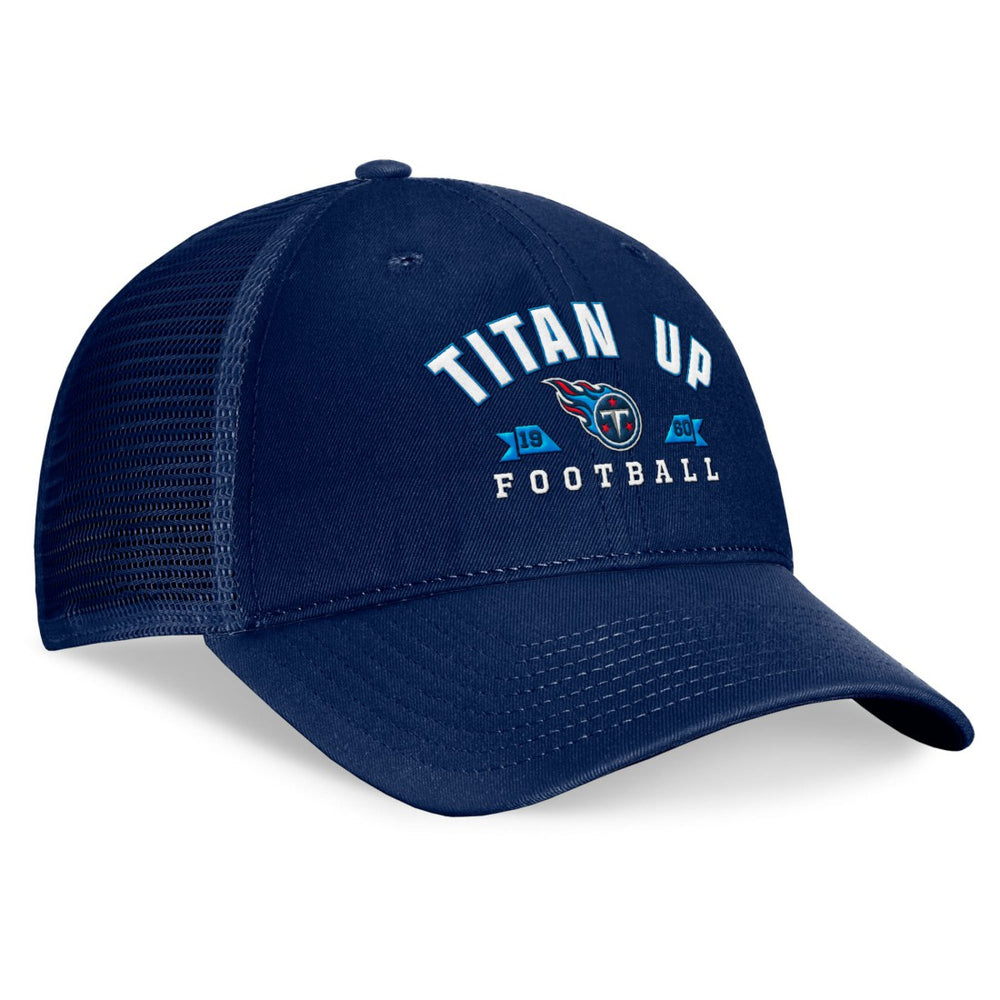 Tennessee Titans Timeout Trucker Adjustable Hat - Navy for sale