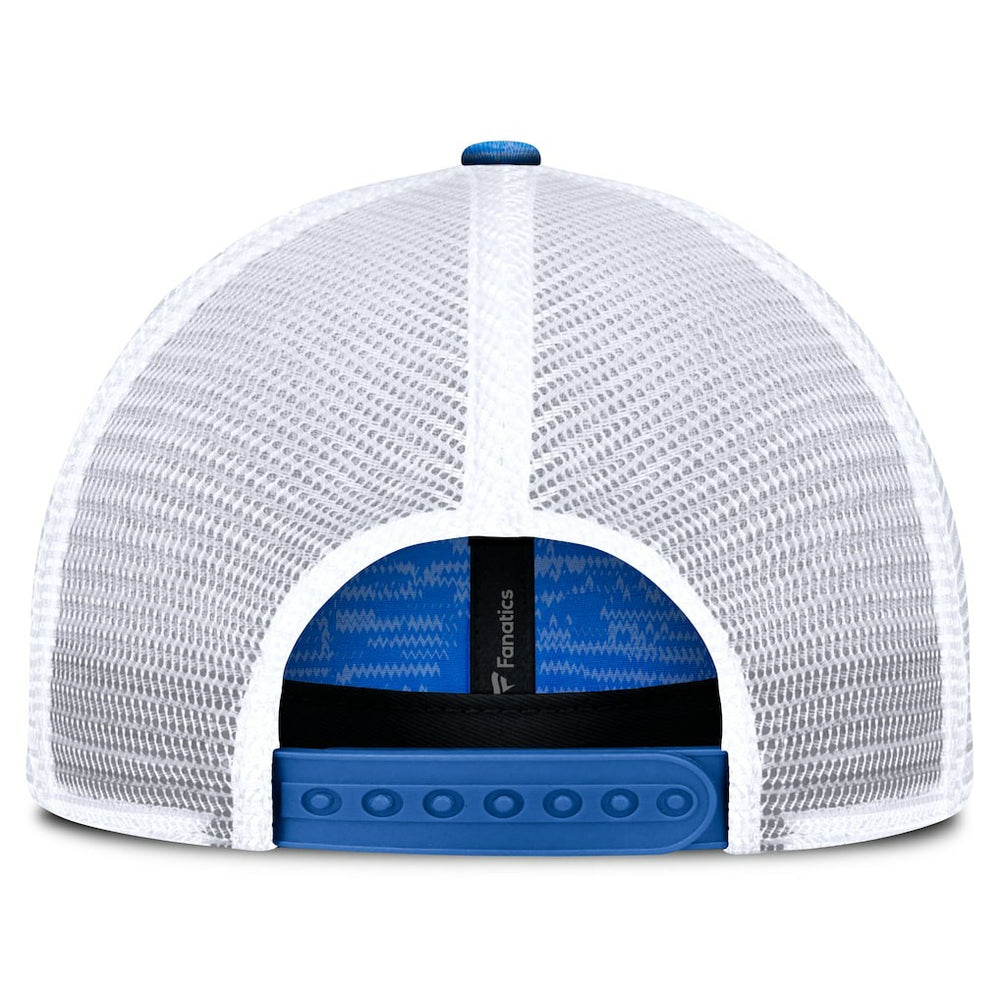 Los Angeles Chargers Challenge Trucker Adjustable Hat - Heather Powder Blue on sale