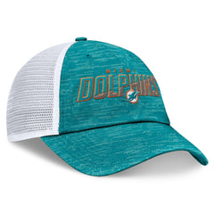 Miami Dolphins Challenge Trucker Adjustable Hat - Heather Aqua sale