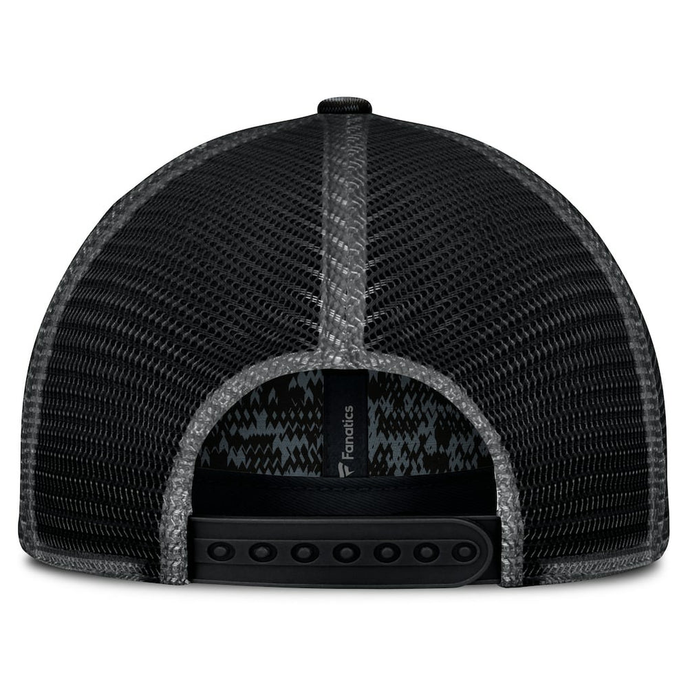 New Orleans Saints Challenge Trucker Adjustable Hat - Heather Black for sale