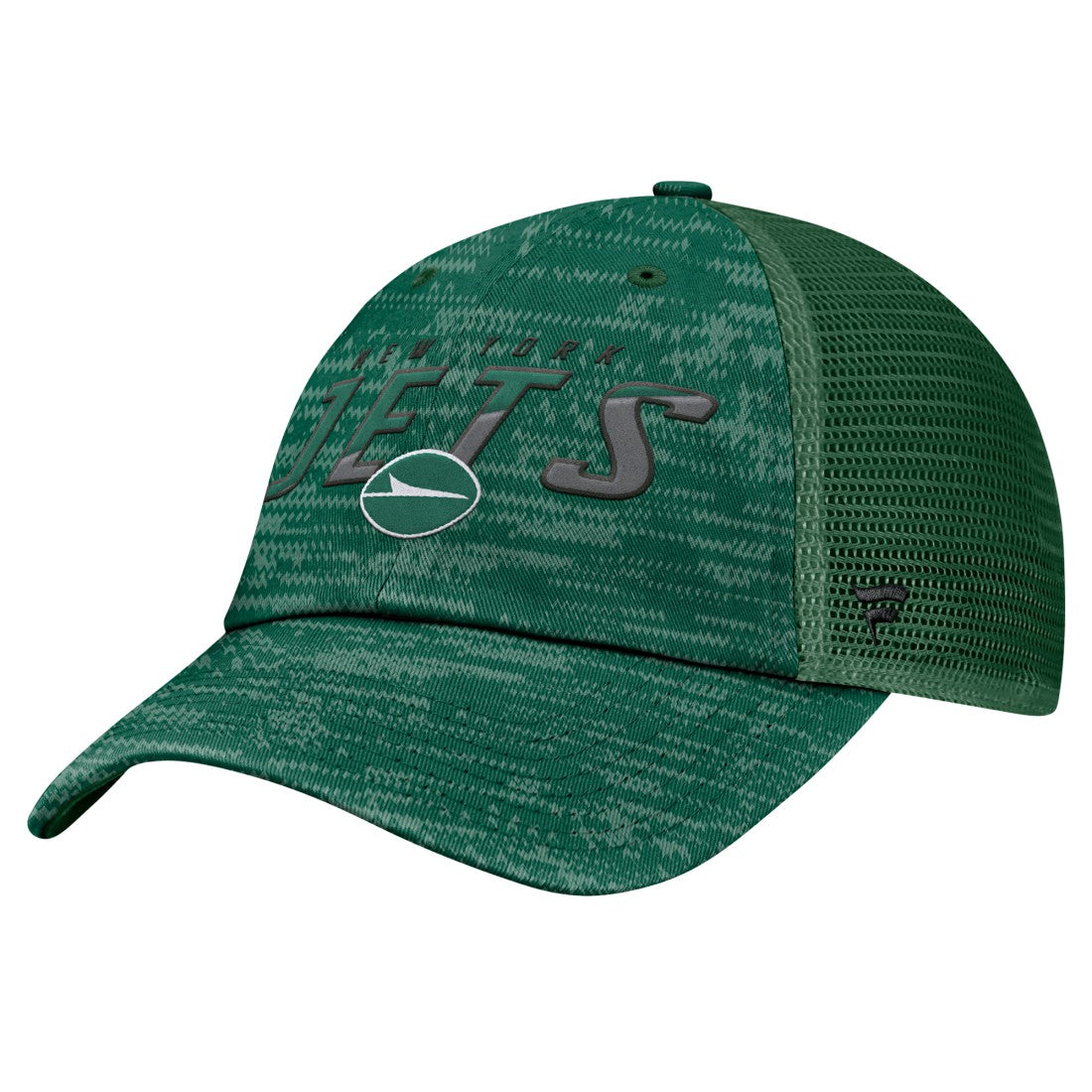 New York Jets Challenge Trucker Adjustable Hat - Heather Green sale
